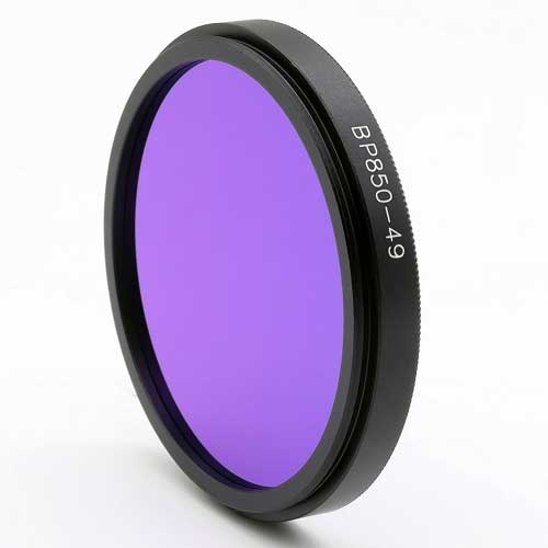 BP850: NIRバンドパス: 820-910nm透過