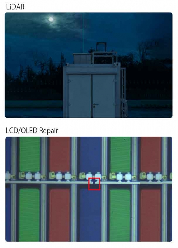 空冷EO-Qスイッチレーザー: Lapa
