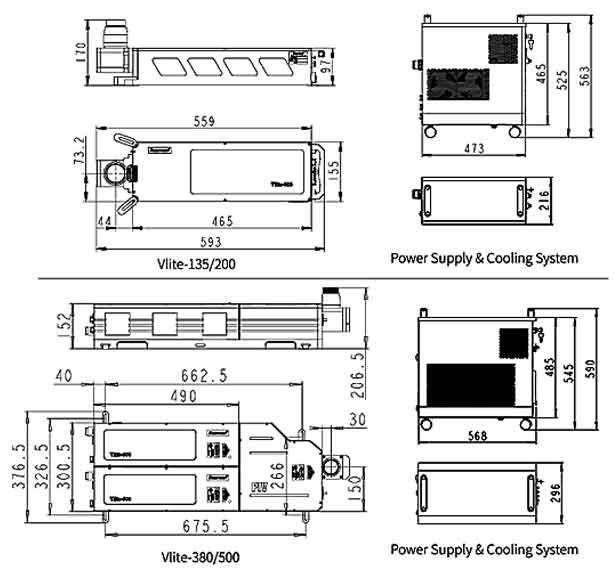 PIV用ダブルパルスレーザー: Vlite