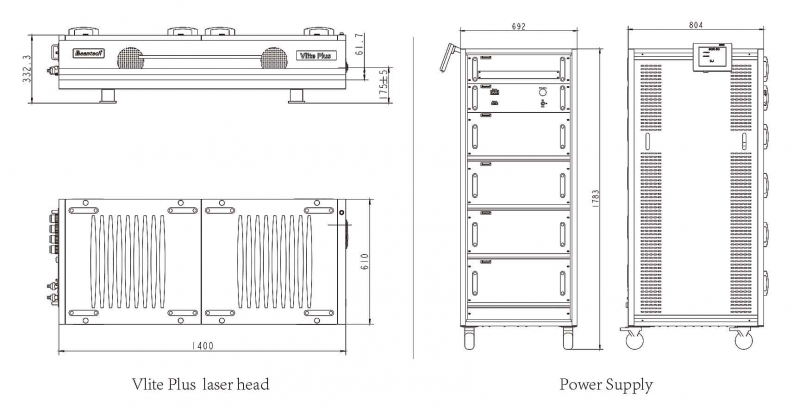 高繰返し/高エネルギー バーストモードNd:YAGレーザー: Vlite Plus